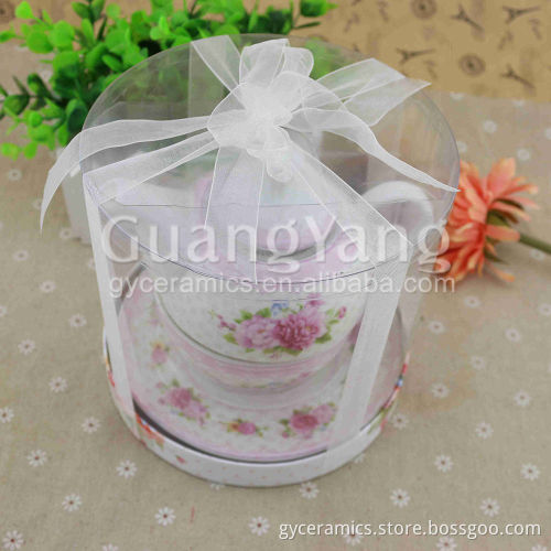 1pc Tea Pot And 1pc Cup And 1pc Saucer Porcelain Coffe Pot